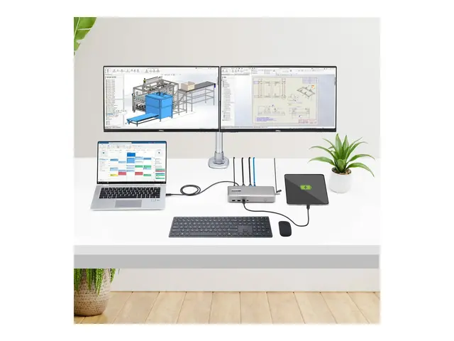 Startech USB4 Docking Station, USB-C 40Gbps, Dual Video HDMI, Up t...