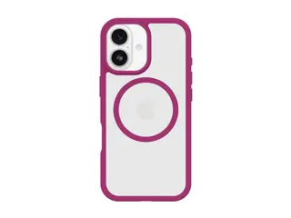 OtterBox React Series - Baksidedeksel for mobiltelefon plastikk - rosa oppvåkning (klar) - for Apple iPhone 17