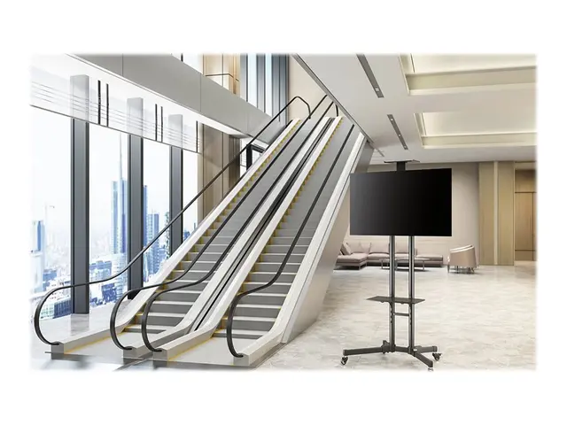 Neomounts PLASMA-M1700E - Vogn for flatpanel / AV-utstyr svart skj...