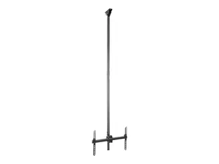 Startech Ceiling TV Mount - 8.2' to 9.8' Long Pole Full Motion - Supports Displays 32" to 75" - For VESA Mount Compatible TVs (FPCEILPTBLP) brakett - for flatpanel - svart