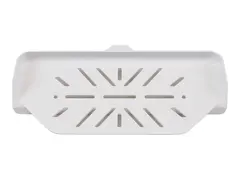 Ergotron CareFit Pro - Monteringskomponent (monteringsmaskinvare, hylle med spor) for strekkodeskanner / skriver - medisinsk - hvit - vognmonterbar - for P/N: C52-1201-1, C52-2201-1