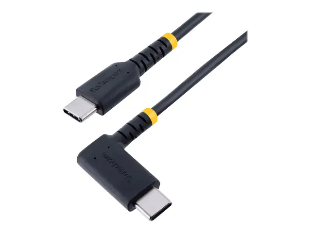 StarTech.com 6in (15cm) USB C Charging Cable Right Angle, 60W PD 3...