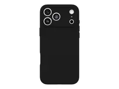 OtterBox Figura Series - Baksidedeksel for mobiltelefon MagSafe-samsvar - polykarbonatlag, termoplastisk elastomer (TPE) - svart - for Apple iPhone 17 Pro Max