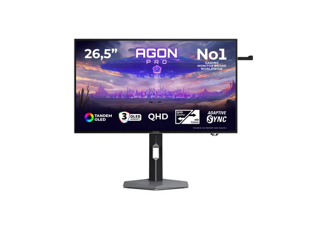 AOC AGON PRO AGP277QKDC - OLED-skjerm - 27" (26.5" synlig) - 2560 ...