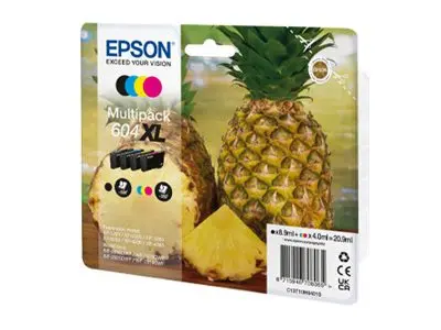 Epson 604 Multipack - 4-pack svart, gul, cyan, magenta original bl...