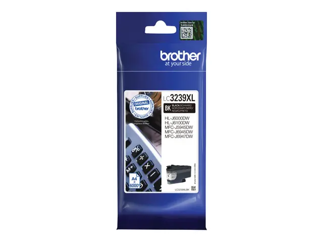 Brother LC3239XLBK - Høy ytelse svart original blekkpatron for HL-...