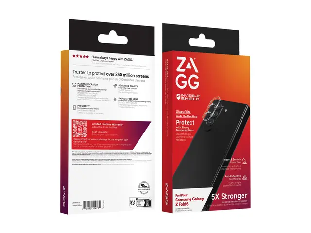 ZAGG InvisibleShield Glass Elite - Linsebeskytter for mobiltelefon...