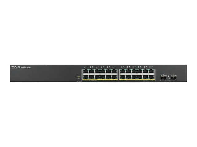 Zyxel GS1900-24HPv2 - Switch - smart - 24 x 10/100/1000 (PoE) + 2 ...
