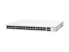 HPE Networking Instant On 1830 48G 4SFP Switch Switch - smart - 48 x 10/100/1000 + 4 x Gigabit SFP - stasjonær, rackmonterbar