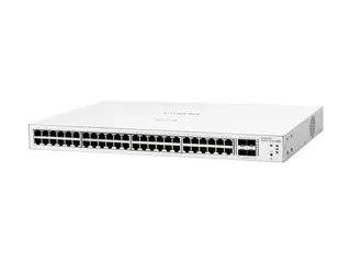 HPE Networking Instant On 1830 48G 4SFP Switch Switch - smart - 48 x 10/100/1000 + 4 x Gigabit SFP - stasjonær, rackmonterbar