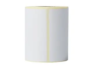 Brother - Hvit - 76 x 44 mm 400 etikett(er) (1 rull(er) x 400 stanseskårne etiketter (en pakke 8) for Brother TD-4410D, TD-4420DN, TD-4550DNWB