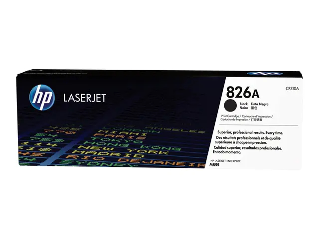 HP 826A - Svart - original - LaserJet tonerpatron (CF310A) - for Color LaserJet Enterprise M855dn, M855x+, M855x+ NFC/Wireless direct, M855xh 