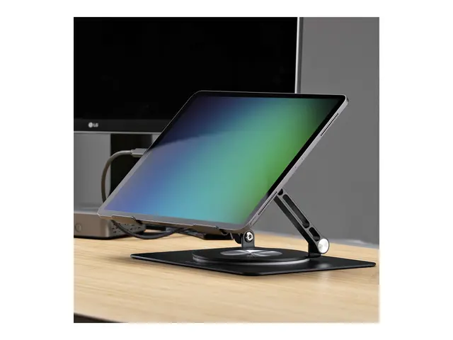 StarTech.com - Notebookstativ 360° rotating base skrivebord sølv