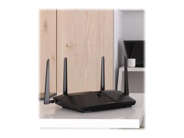 NETGEAR Nighthawk RAX30 - Trådløs ruter 4-portssvitsj 1GbE Wi-Fi 6...