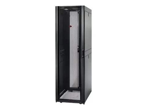 APC NetShelter SX Enclosure with Sides - Rack skap svart - 45U - 19" - TAA-samsvar - for P/N: SMT2200I2U-BR, SMT3000RMI2UC, SMX2KR2UNCX145, SRT3000XLA, SRT3000XLAUS, SRT5KRMXLTUS