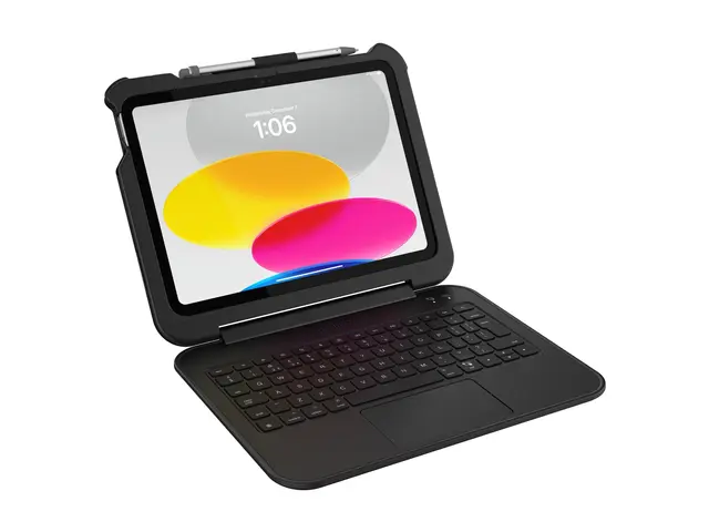 OtterBox Achiever Series Keyboard 360 - Tastatur og folioveske med...