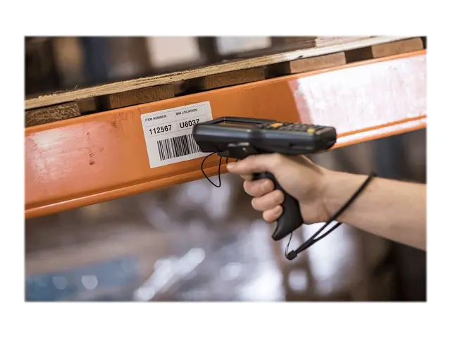 Brother - Hvit 102 x 50 mm 1050 etikett(er) (1 rull(er) stanseskår...