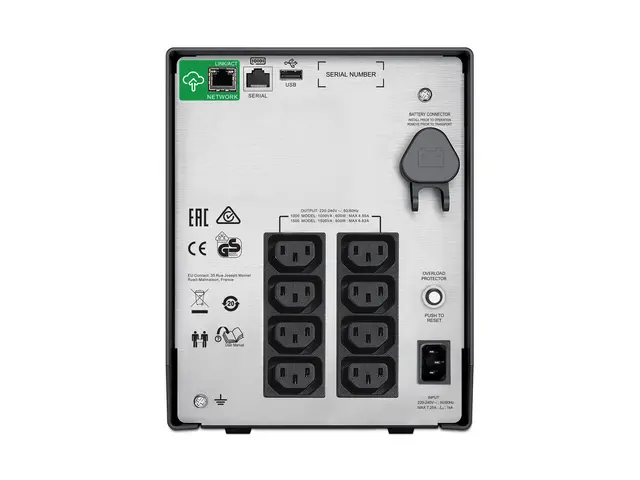 APC Smart-UPS C 1500VA LCD - UPS - AC 230 V - 900 watt - 1500 VA -...