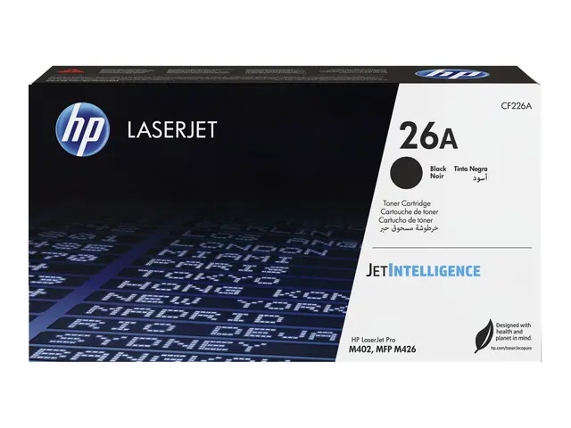 HP 26A - Svart - original - LaserJet - tonerpatron (CF226A) - for ...