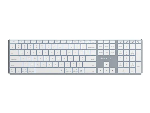 Targus HyperSpace - Tastatur full size bakbelysning trådløs Blueto...