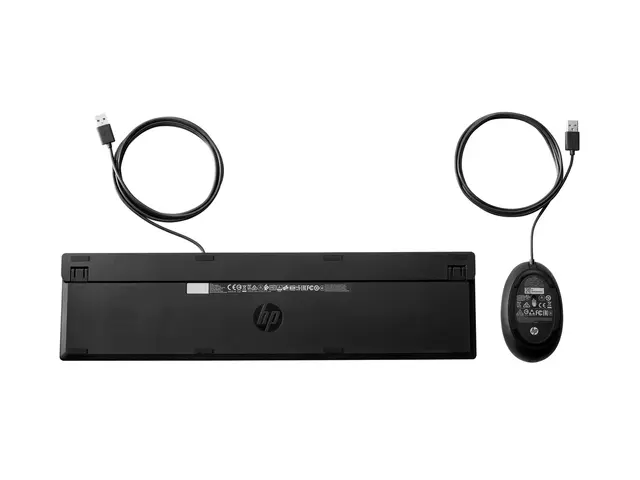 HP Desktop 320MK - Tastatur- og mussett full size USB QWERTY Pan N...