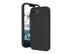 dbramante1928 Costa Rica - Baksidedeksel for mobiltelefon silikon, plastikk - nattsvart - for Apple iPhone 16e