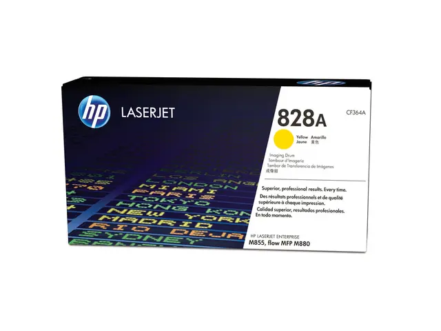 HP 828A - Gul original trommelsett for Color LaserJet Enterprise M...