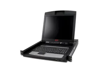 APC LCD Console - KVM-konsoll - 17" - kan monteres i rack 1280 x 1024 @ 75 Hz - svart - 1U - for P/N: SMX1000CUS, SMX1500RM2UCNCUS, SMX1500RM2UCUS, SMX2KR2UX145, SMX3KR2UNCX145, SMX750CUS