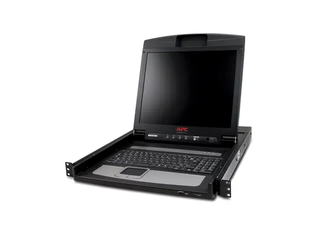 APC LCD Console - KVM-konsoll - 17" - kan monteres i rack - 1280 x...