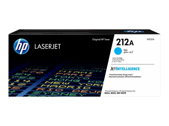 HP 212A - Cyan original LaserJet tonerpatron (W2121A) for Color En...