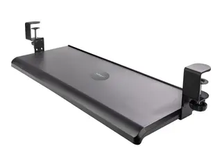 STARTECH.COM Under Desk Keyboard Tray Clamp-on Keyboard Holder Up to 12kg/26.