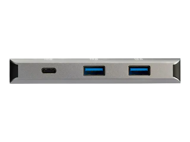 Startech 3 Port USB C Hub with Gigabit Ethernet RJ45 GbE Port, 2x ...