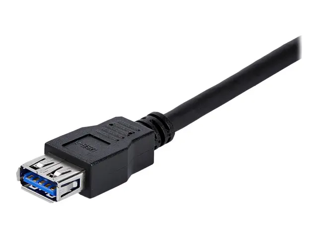 StarTech.com 1m Black SuperSpeed USB 3.0 Extension Cable A to - Ma...