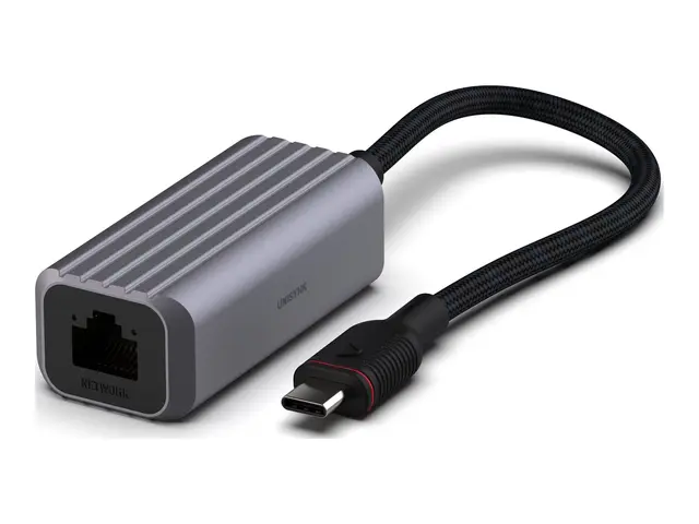 UNISYNK - Nettverksadapter USB-C Gigabit Ethernet x 1 grå