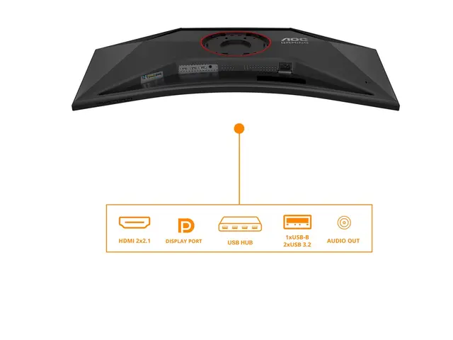 AOC Gaming CU34G4Z - LED-skjerm gaming kurvet 34" 3440 x 1440 WQHD...