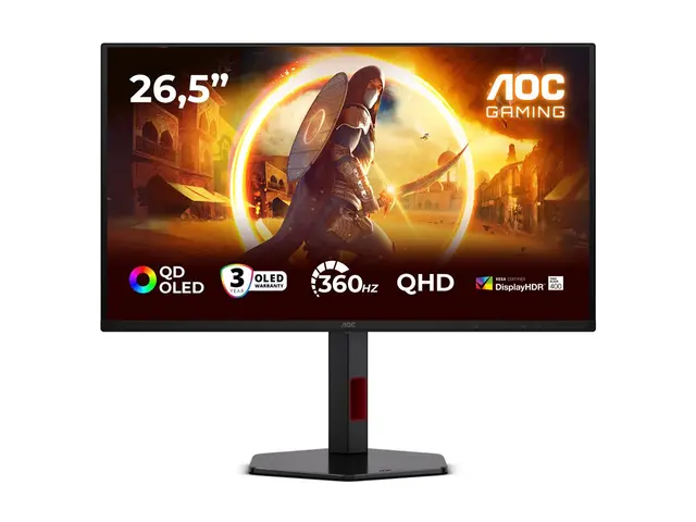 AOC Gaming Q27G4SDR - G4 Series OLED-skjerm gaming 27" (26.5" synl...