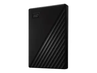 WD My Passport WDBYVG0020BBK - Harddisk - kryptert 2 TB - ekstern (b&#230;rbar) - USB 3.2 Gen 1 - 256-bit AES - svart