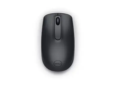 Dell WM118 - Mus - optisk - 3 knapper - trådløs - 2.4 GHz - USB tr...