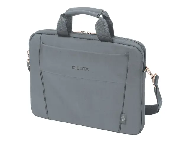 DICOTA Eco BASE - Slim - notebookbæreveske - 13" - 14.1" - grå