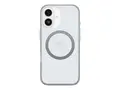 OtterBox Symmetry Series Clear Baksidedeksel for mobiltelefon - MagSafe-samsvar - polykarbonatlag, termoplastisk elastomer (TPE), magnet - stjernest&#248;v 4.0 (klar) - for Apple iPhone 17
