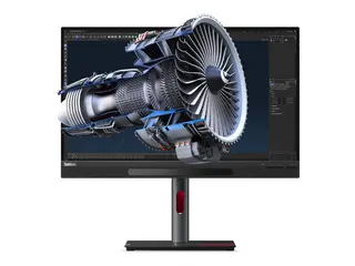 Lenovo ThinkVision 27 3D - LED-skjerm 27&quot; - 3840 x 2160 4K @ 60 Hz - IPS - 310 cd/m&#178; - 1200:1 - HDR10 - 4 ms - HDMI, DisplayPort, USB-C - h&#248;yttalere - ravnsort