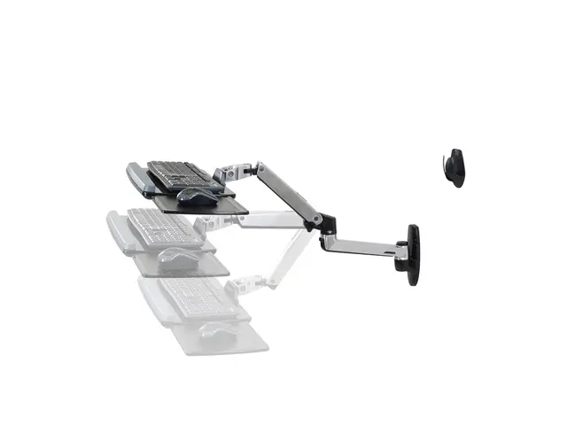 Ergotron LX - Tastatur/musearm-monteringsbakke veggmonterbar, vegg...