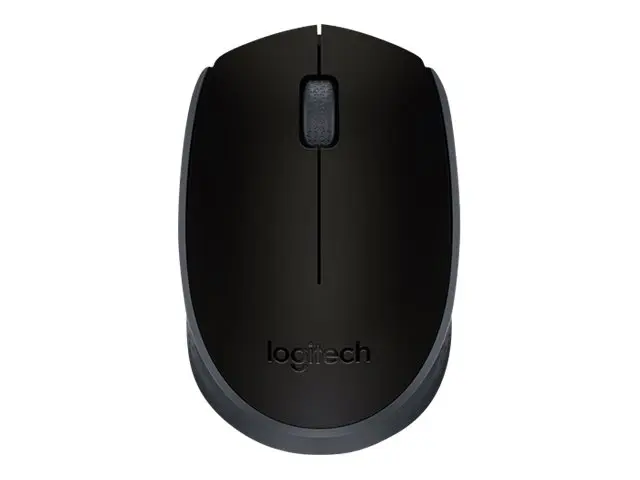 Logitech M171 - Mus - høyre- og venstrehåndet - trådløs - 2.4 GHz ...