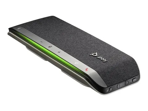 HP Poly Sync 40+ - Smart høyttalertelefon Bluetooth - trådløs, kablet - USB-A, USB-C - svart, sølv - Zoom Certified