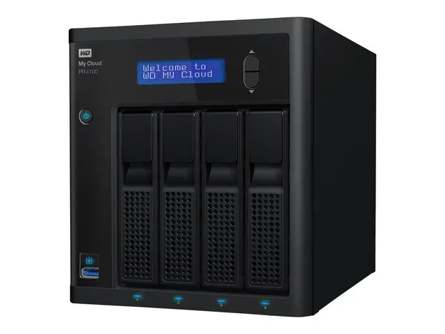 WD My Cloud PR4100 WDBNFA0400KBK - NAS-server - 4 brønner - 40 TB ...