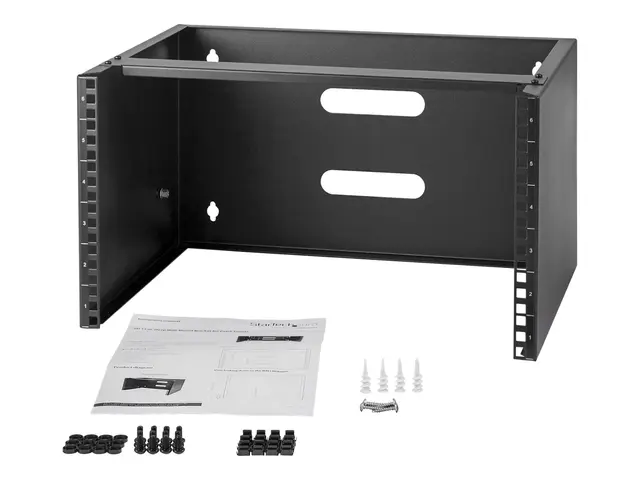 StarTech.com Wall Mount Patch Panel Bracket - 6U 14in Deep (WALLMO...