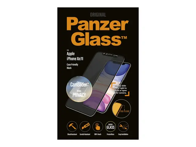 PanzerGlass CamSlider Dual Privacy - Skjermbeskyttelse for mobilte...