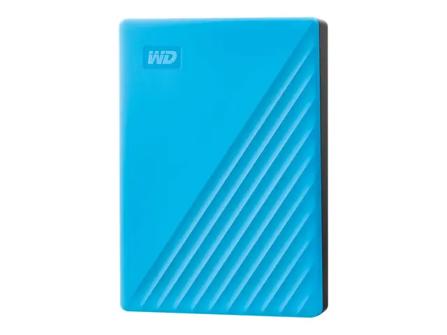 WD My Passport WDBPKJ0040BBL - Harddisk - kryptert - 4 TB - ekster...