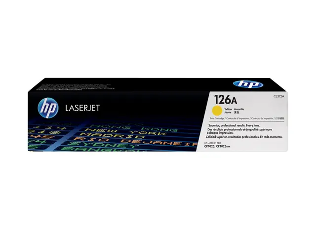 HP 126A - Gul - original - LaserJet - tonerpatron (CE312A) - for C...
