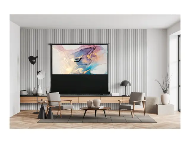 Elite ez-Cinema F135NWH - Projeksjonsskjerm med gulvstativ - 135" ...